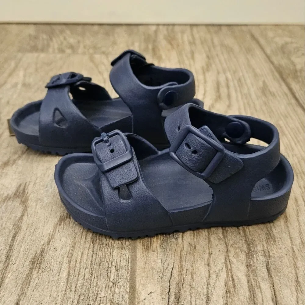 Kids Blue Sandals Size S